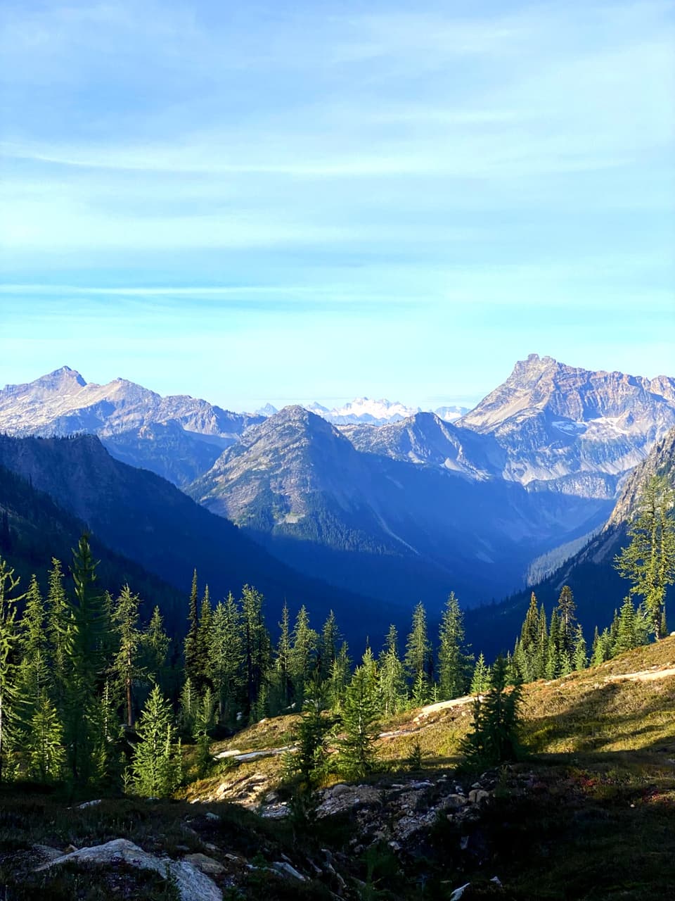 a North Cascades valley, day 128 · photo #2280