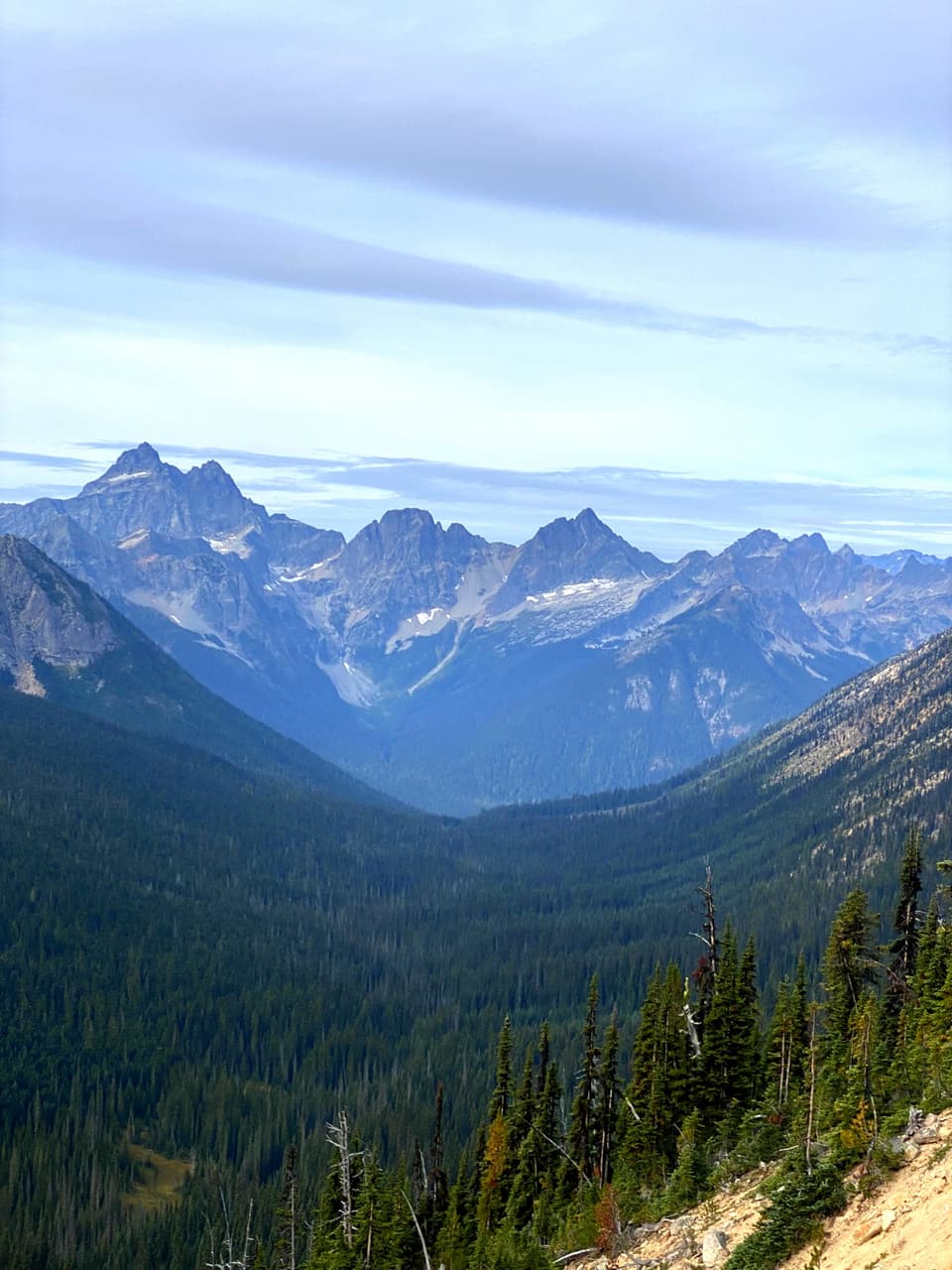 North Cascades peaks, day 128 · photo #2284