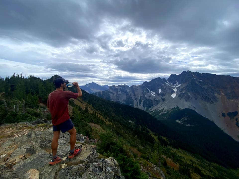 above red peaks, day 128 · photo #2290