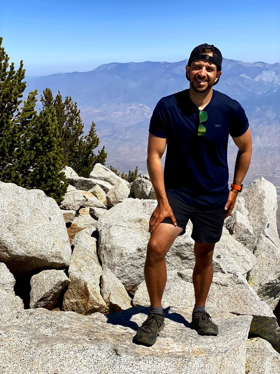 on San Jacinto summit