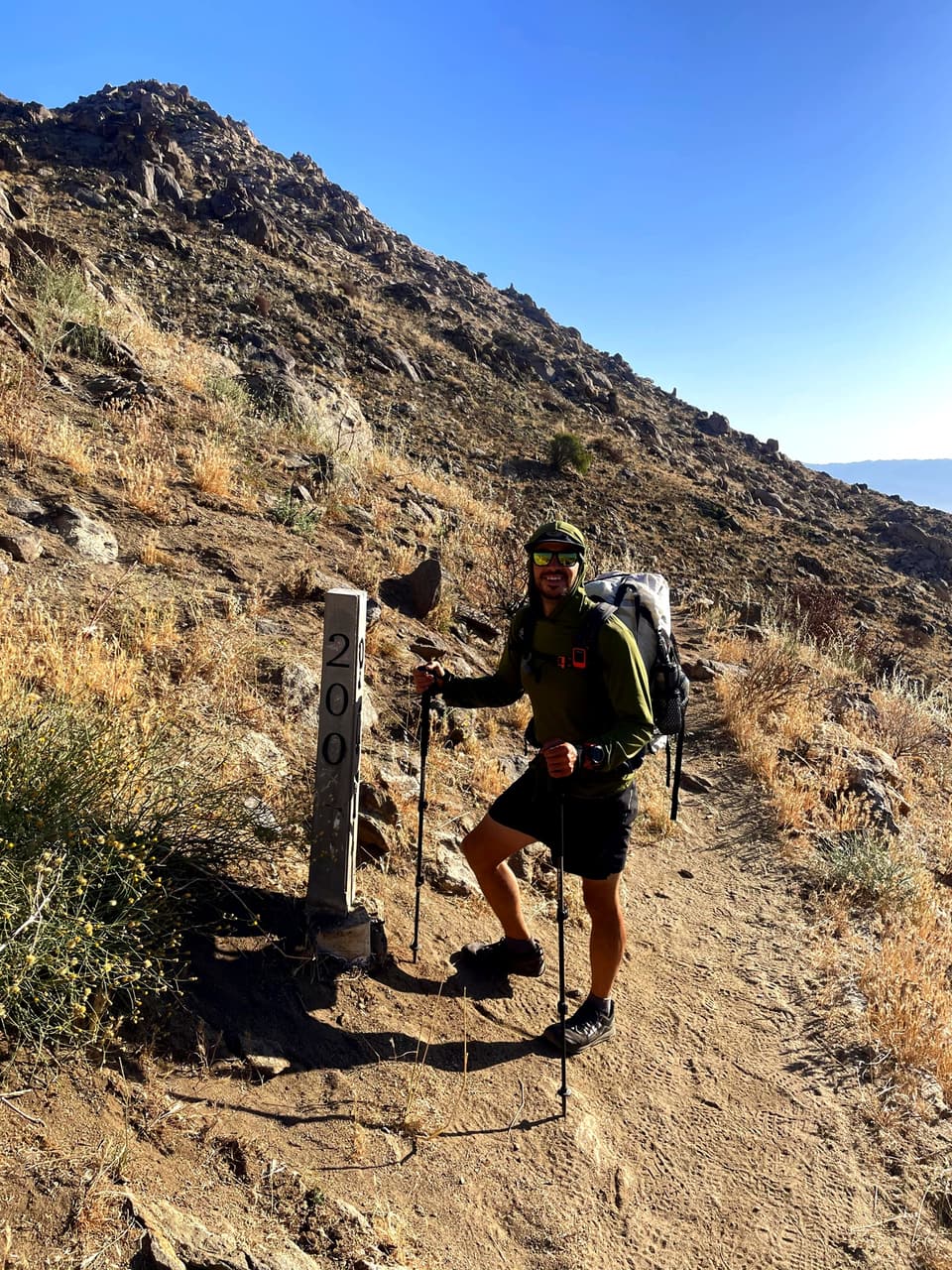 the 200-mile post, day 15