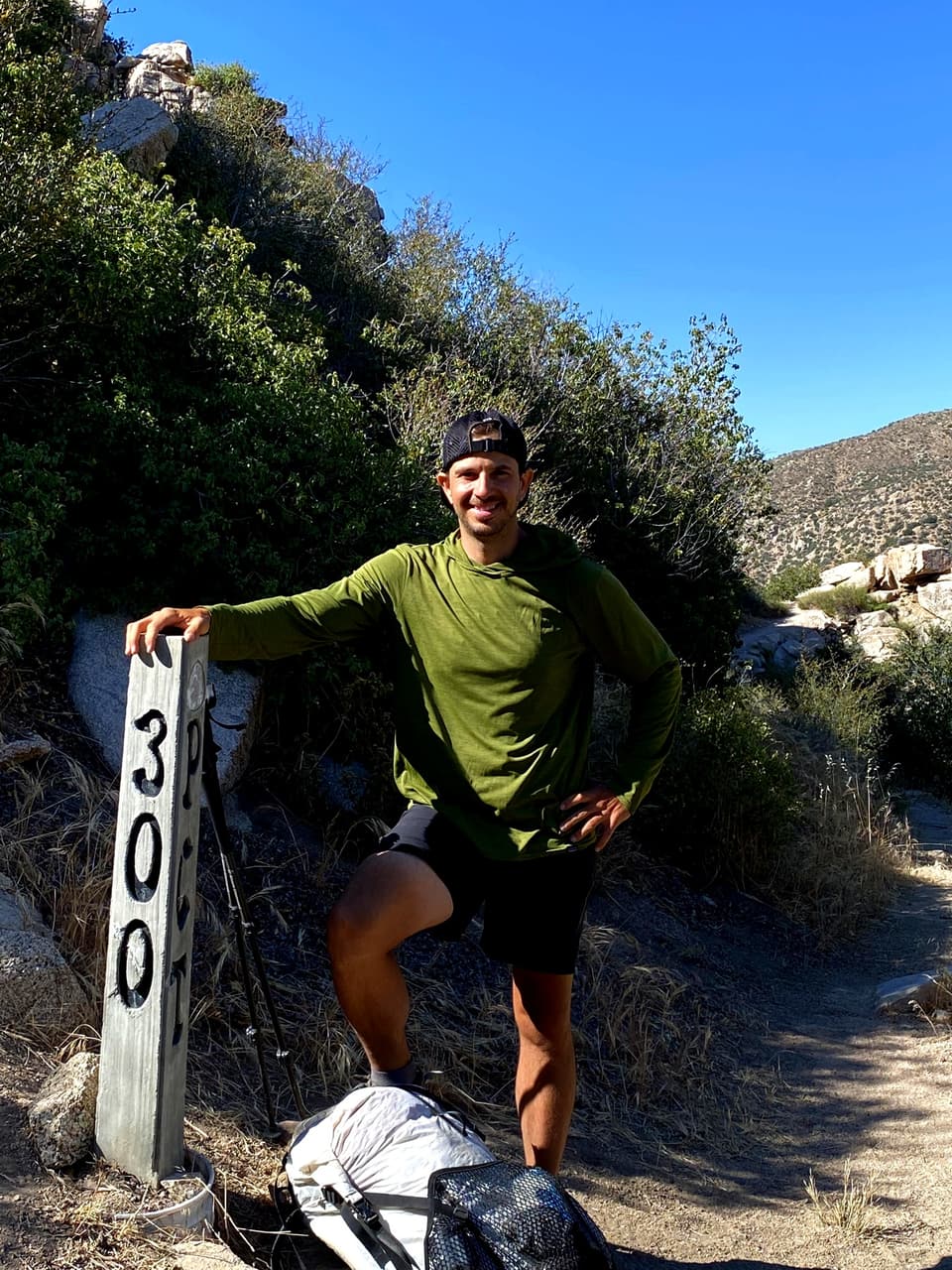the 300-mile post, day 20